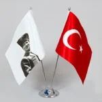 Atatürk İkili Masa Bayrağı 1 No