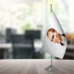 Atatürk Tekli Masa Bayrağı 3No